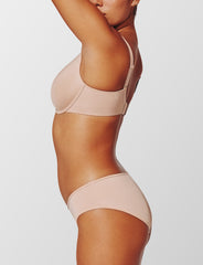 Taupe Unlined Minimizer Bra - Thirdlove discount