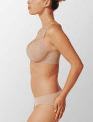 Taupe ComfortStretch Front Close T-Shirt Bra - Thirdlove Women