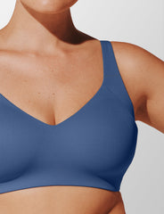 Vintage Blue ComfortStretch Smoothing Wireless Bra - Thirdlove discount