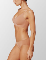 Mocha Wireless Bra - Thirdlove for sale