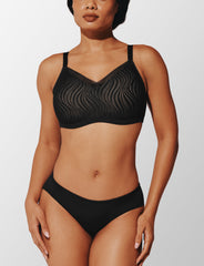 Black Lace Wireless Minimizer - Thirdlove online