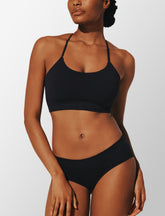 Black Seamless Cloud Cotton Wireless Bralette - Thirdlove sale