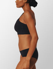 Black Seamless Cloud Cotton Wireless Bralette - Thirdlove sale