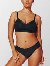 Black Unlined Wireless Minimizer - Thirdlove discount