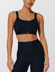 Black Kinetic Adjustable Sports Bra - Thirdlove Women