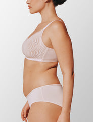 Soft Pink Lace Wireless Minimizer - Thirdlove discount