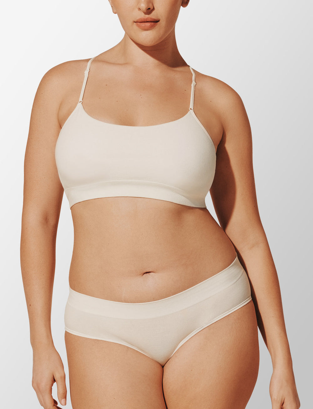 Sea Salt Seamless Cloud Cotton Wireless Bralette - Thirdlove for sale