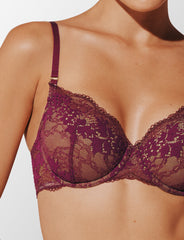 Raspberry Crush All Day Lace T-Shirt Bra - Thirdlove Women
