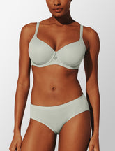 Thermoregulating Wireless Cooling Bra in Air - Cooling Bra For Menopause in Grey - Thirdlove US