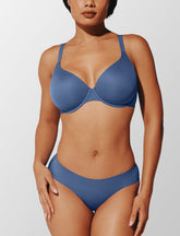 Vintage Blue ComfortStretch Back Smoothing T-Shirt Bra - Thirdlove Women