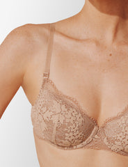 Taupe All Day Lace T-Shirt Bra - Thirdlove sale