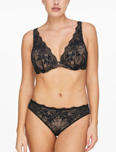 Black All Day Lace Uplift Plunge Bra - Thirdlove sale