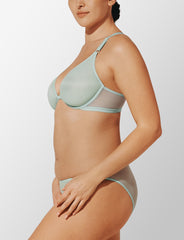 Daydream Bare Mesh Front Close Racerback Bra - Thirdlove Women