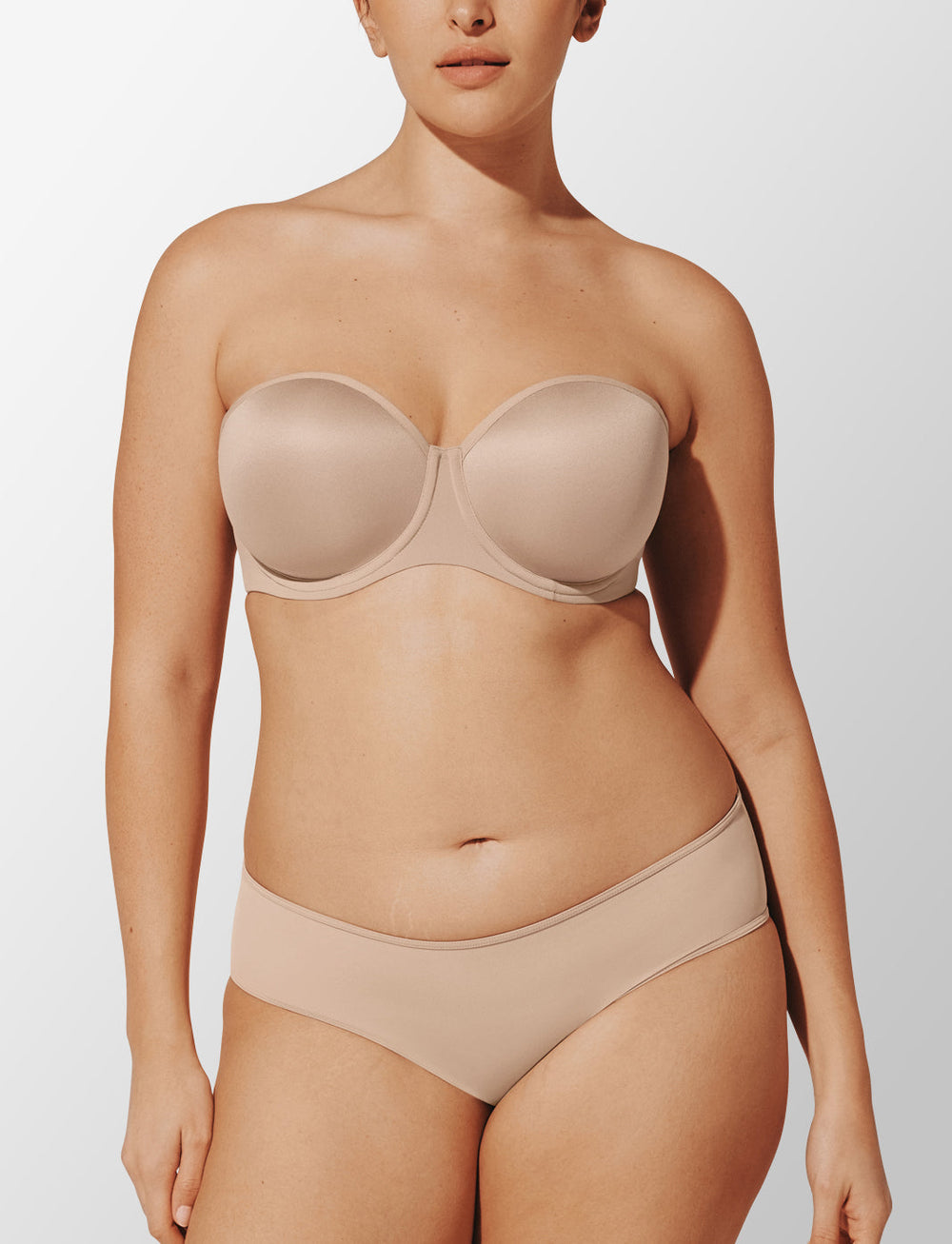 Taupe Strapless (Tan) - Thirdlove sale