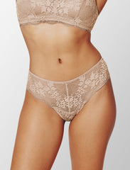Taupe All Day Lace Thong - Thirdlove sale