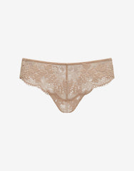 Taupe All Day Lace Thong - Thirdlove sale