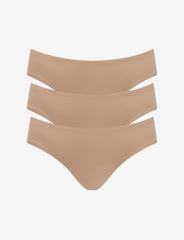 Taupe ComfortStretch Thong 3 Pack Box - Thirdlove online