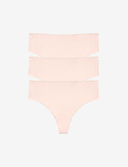 Soft Pink High Waist Thong 3 Pack Box - Thirdlove near me