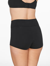 Black Organic Cloud Cotton High Waist Short - Thirdlove US