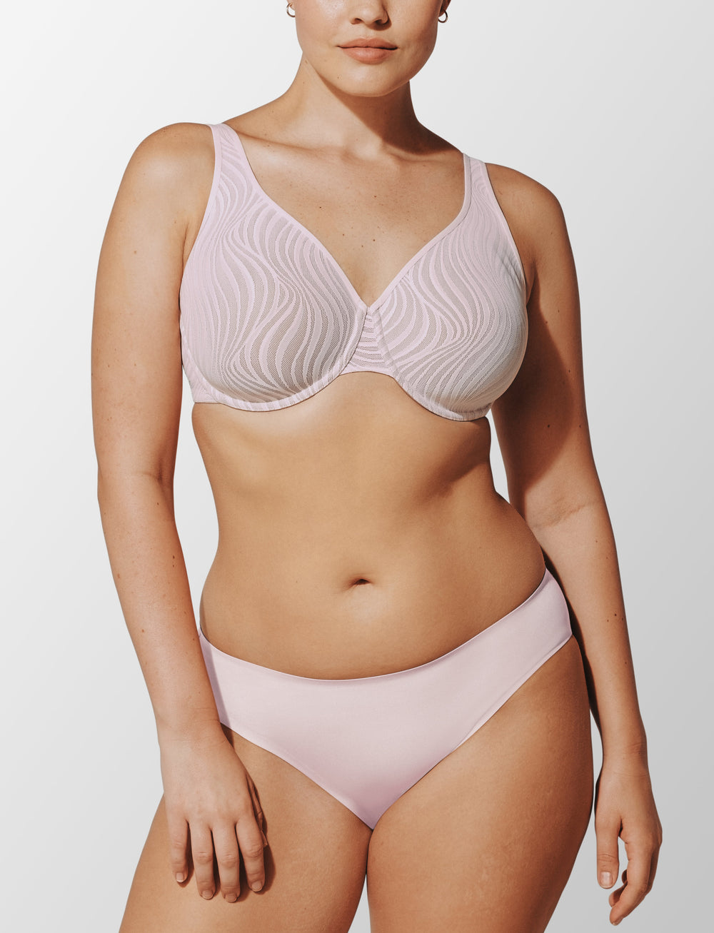 Soft Pink Unlined Lace Minimizer - Thirdlove online