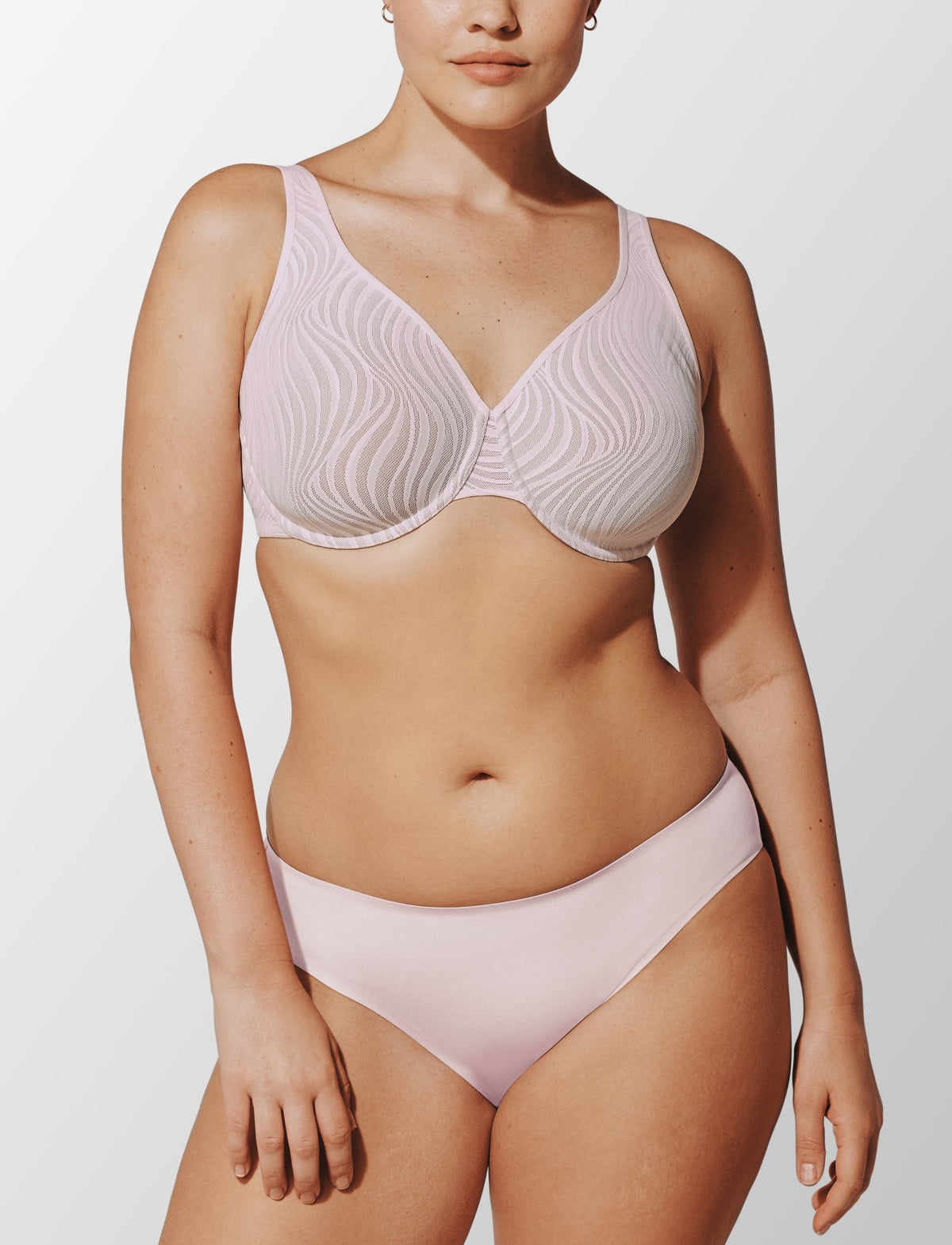 Soft Pink Unlined Lace Minimizer - Thirdlove online