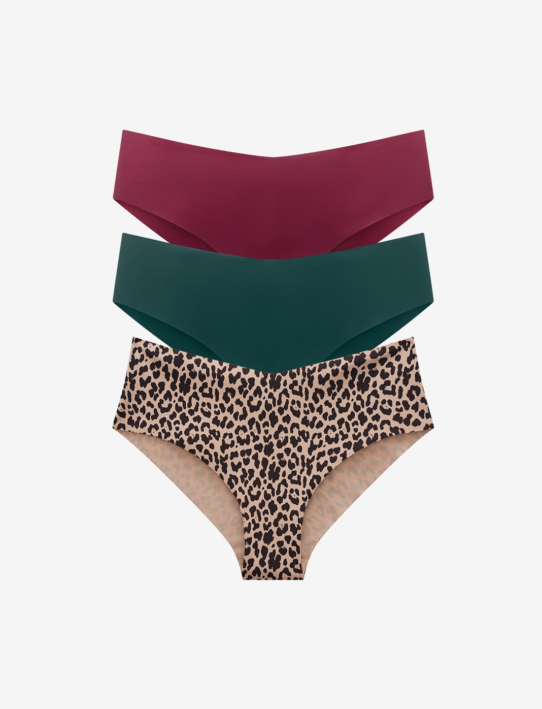Ruby, Eucalyptus & Leopard ™ No-Show Cheeky - 3 Pack Box - Thirdlove discount