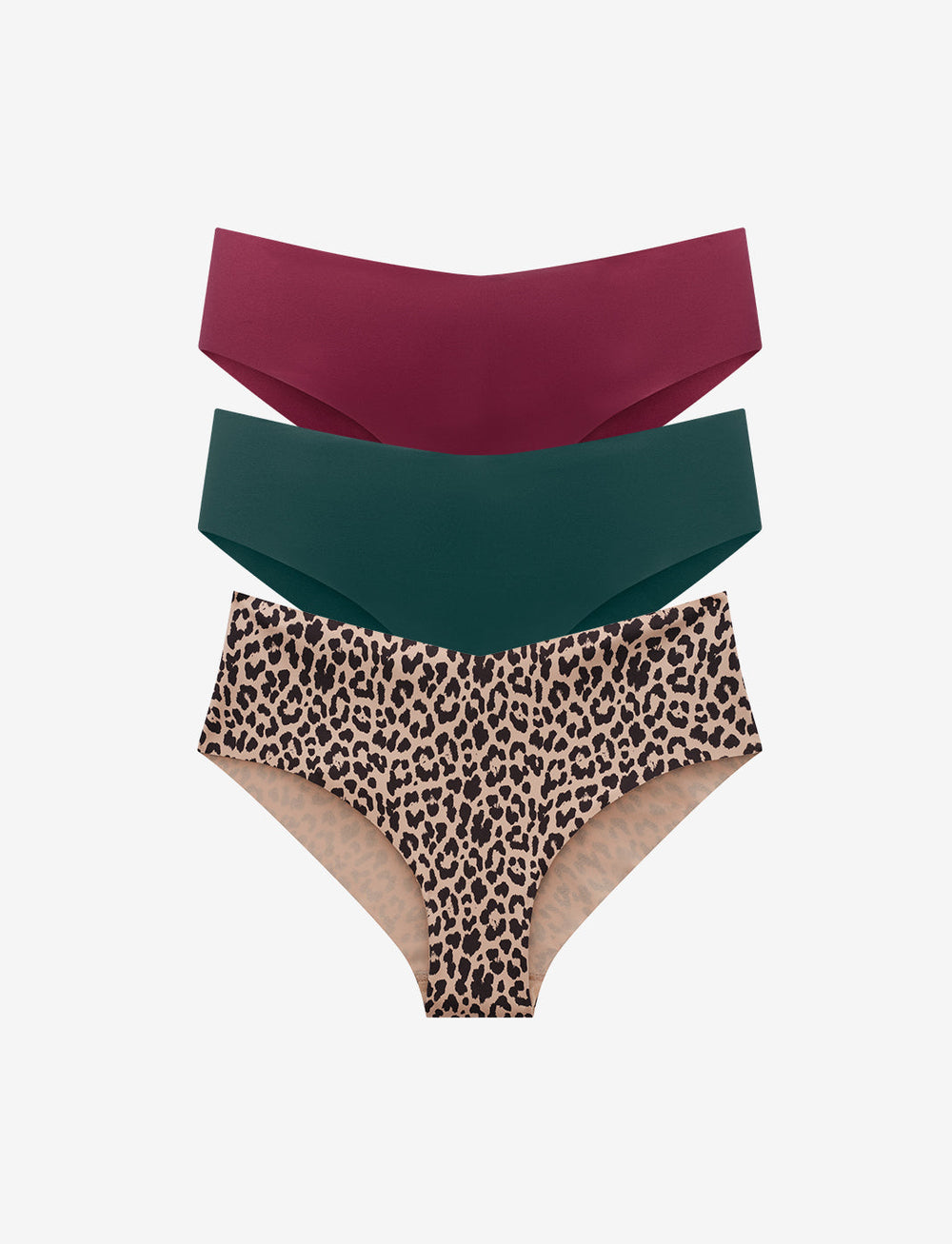 Ruby, Eucalyptus & Leopard ™ No-Show Cheeky - 3 Pack Box - Thirdlove discount