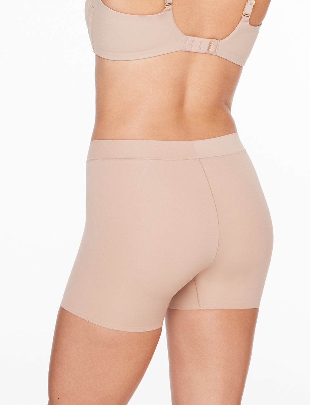 Taupe ComfortStretch Smoothing Anti-Chafe Short - Thirdlove for sale