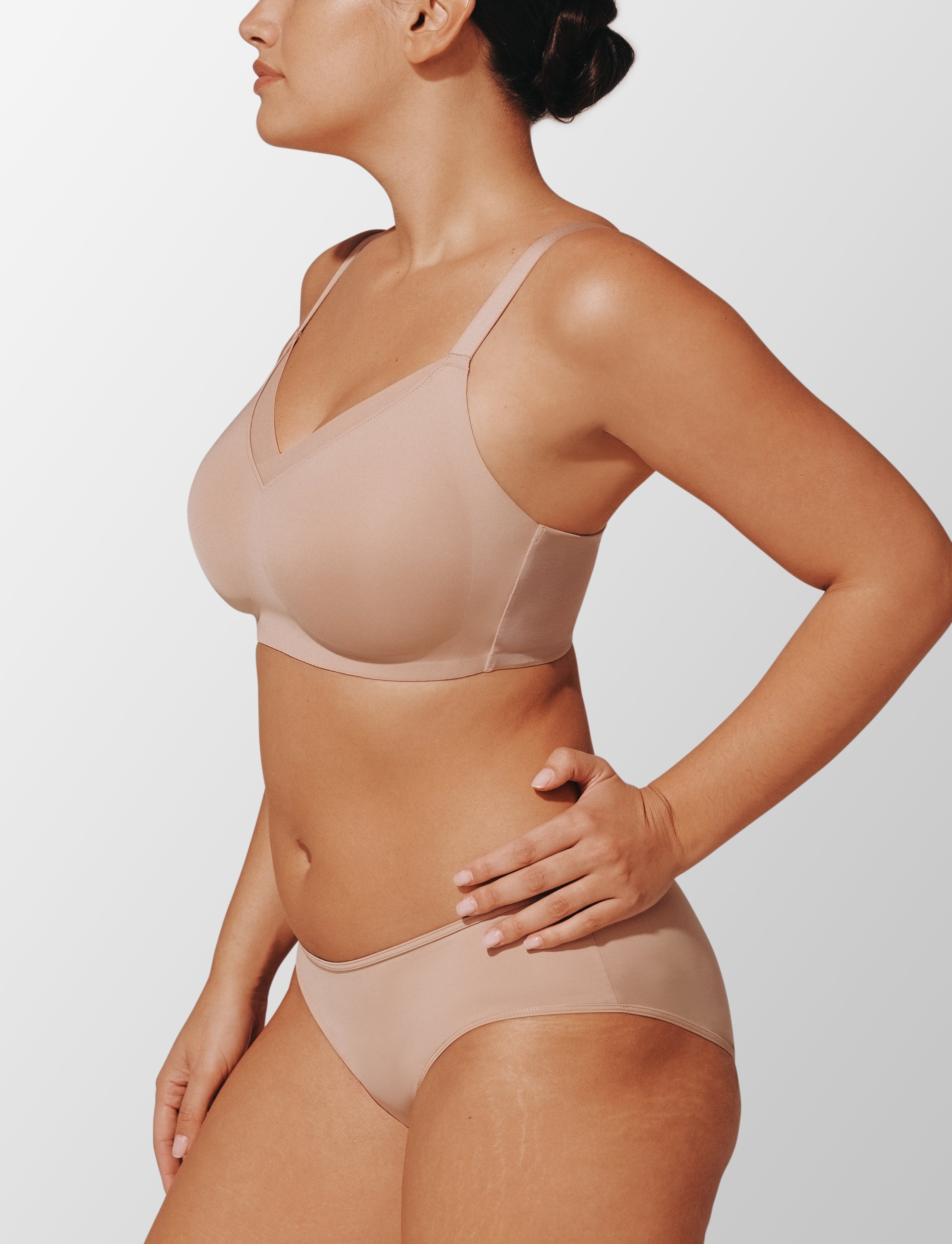 Taupe Unlined Wireless Minimizer - Thirdlove US