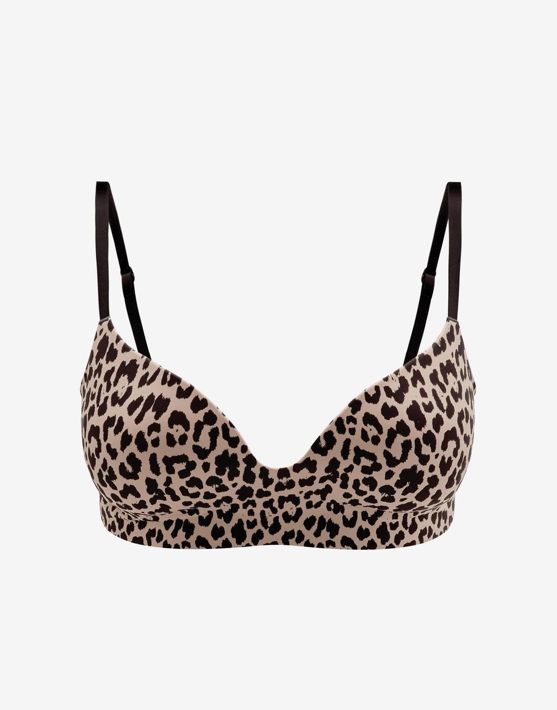 Leopard Wireless Push-Up Bra - Thirdlove sale