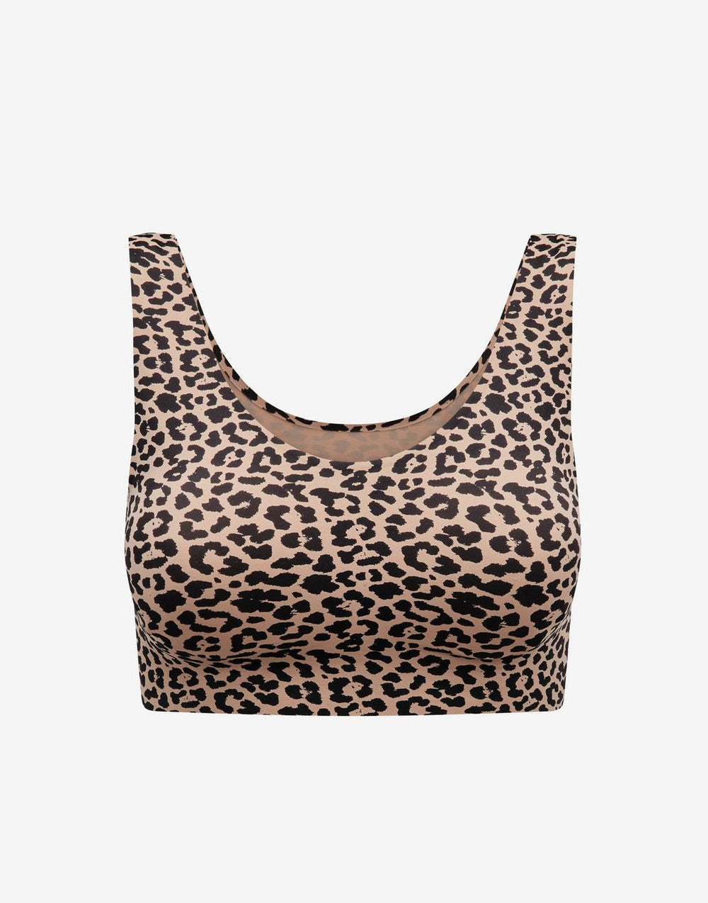 Leopard Smoothing Scoop Wireless Bra - Thirdlove US