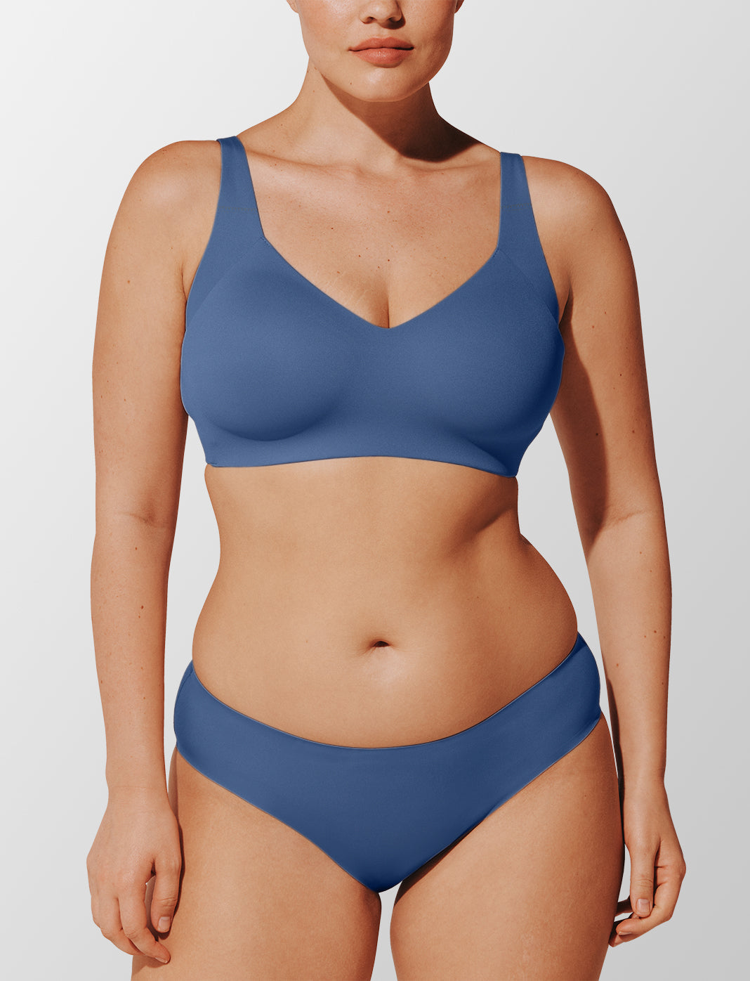 Vintage Blue ComfortStretch Smoothing Wireless Bra - Thirdlove discount