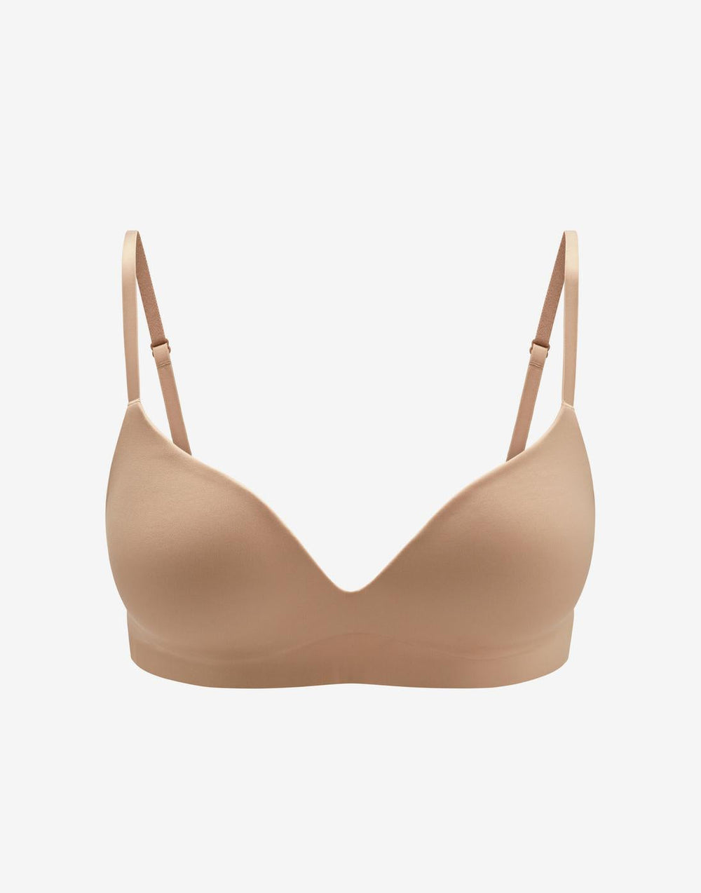 Taupe Wireless Push-Up Bra - Thirdlove for sale