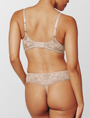 Taupe All Day Lace Wireless Bra - Thirdlove discount