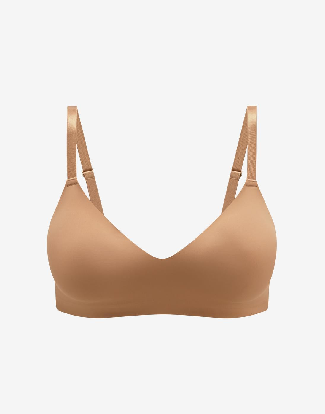 Mocha Wireless Bra - Thirdlove for sale