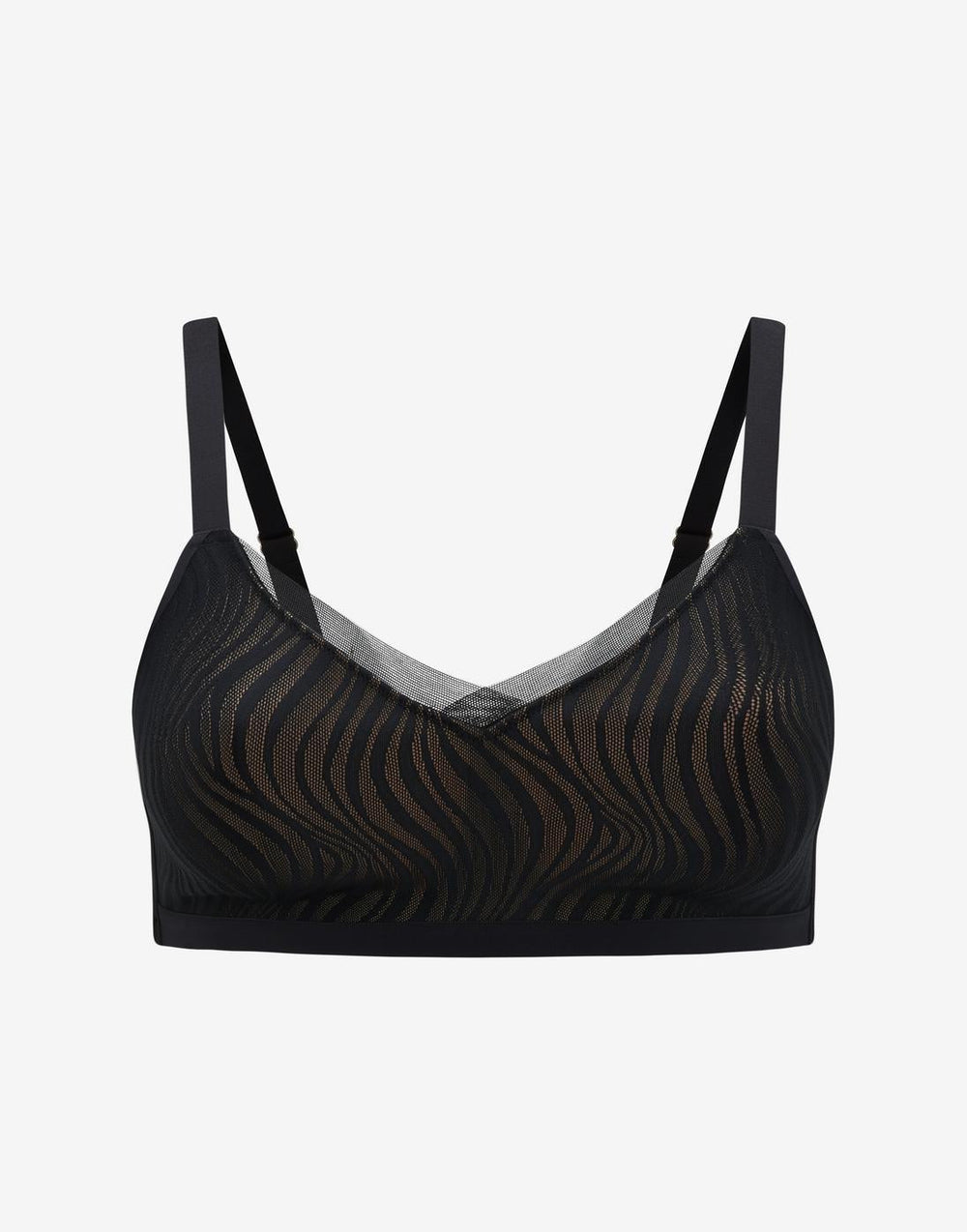 Black Lace Wireless Minimizer - Thirdlove online