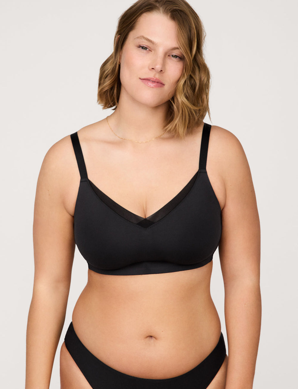 Black Unlined Wireless Minimizer - Thirdlove discount