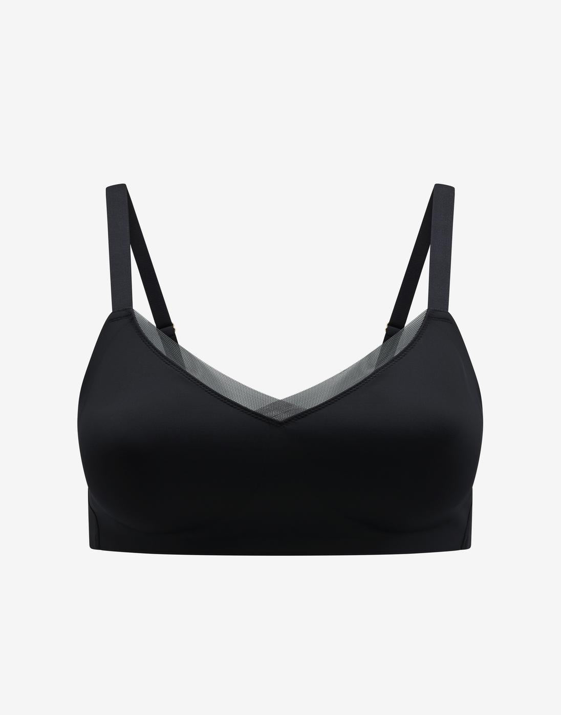 Black Unlined Wireless Minimizer - Thirdlove discount