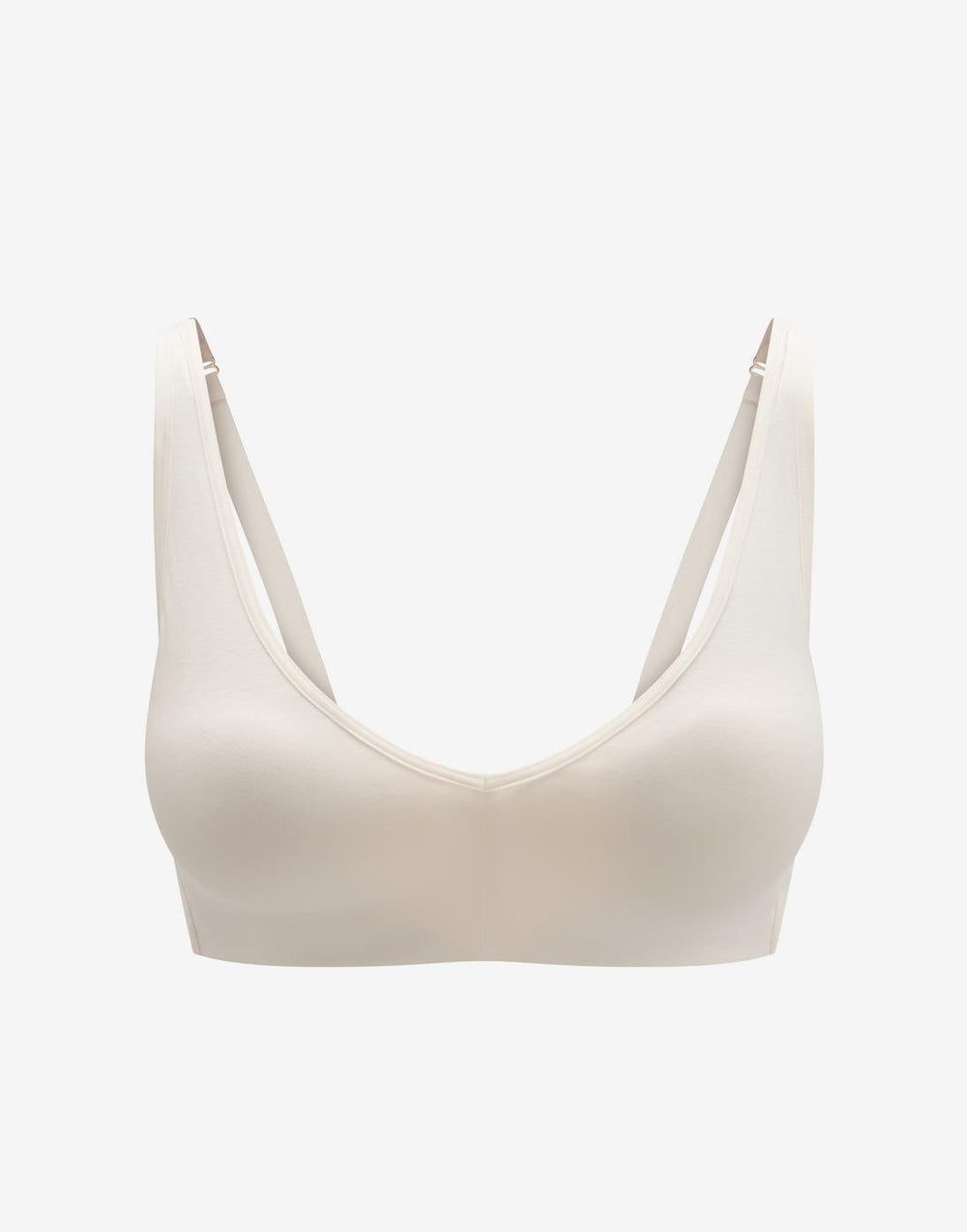 Sea Salt Organic Cloud Cotton Wireless Bra - Thirdlove for sale