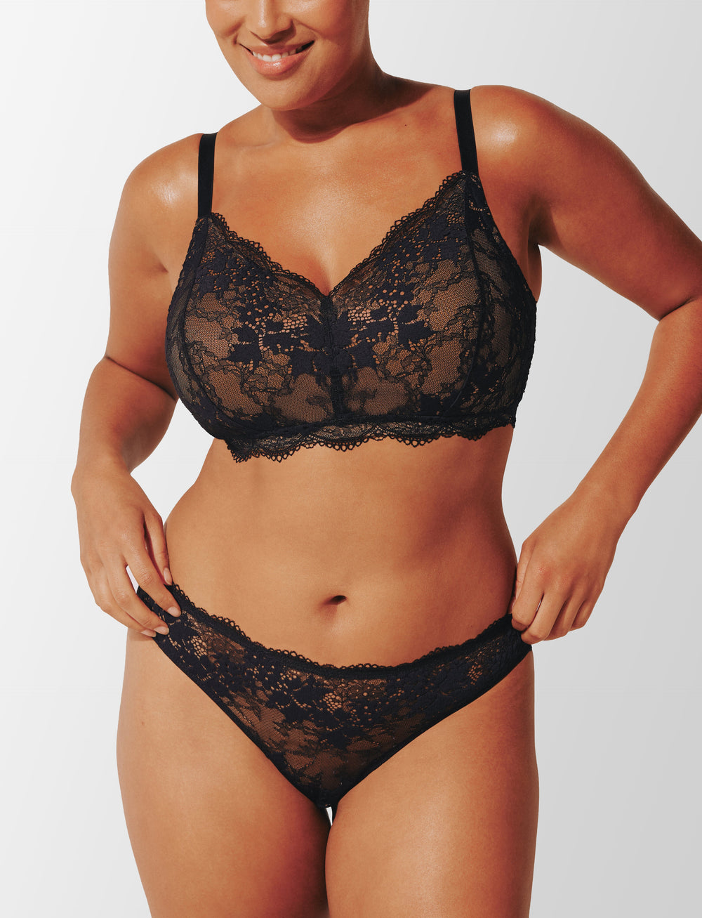 Black All Day Lace Wireless Bra - Thirdlove US