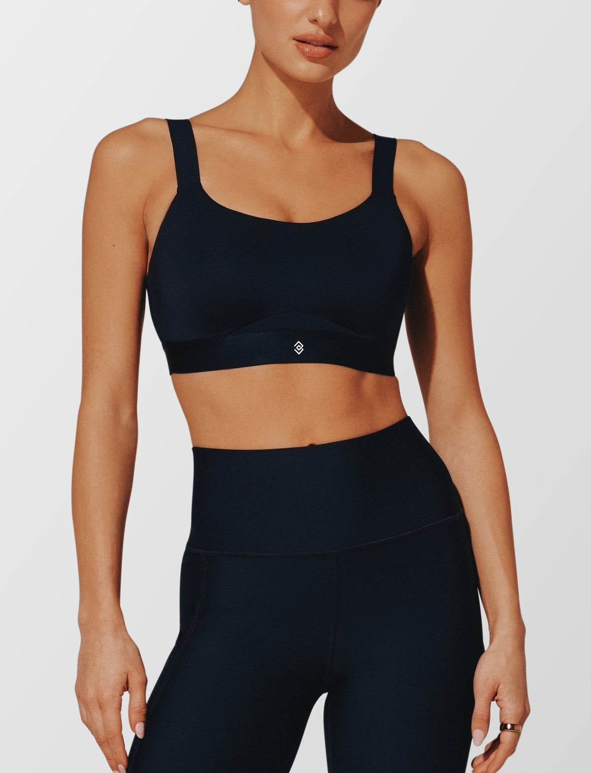 Black Kinetic Adjustable Sports Bra - Thirdlove Women