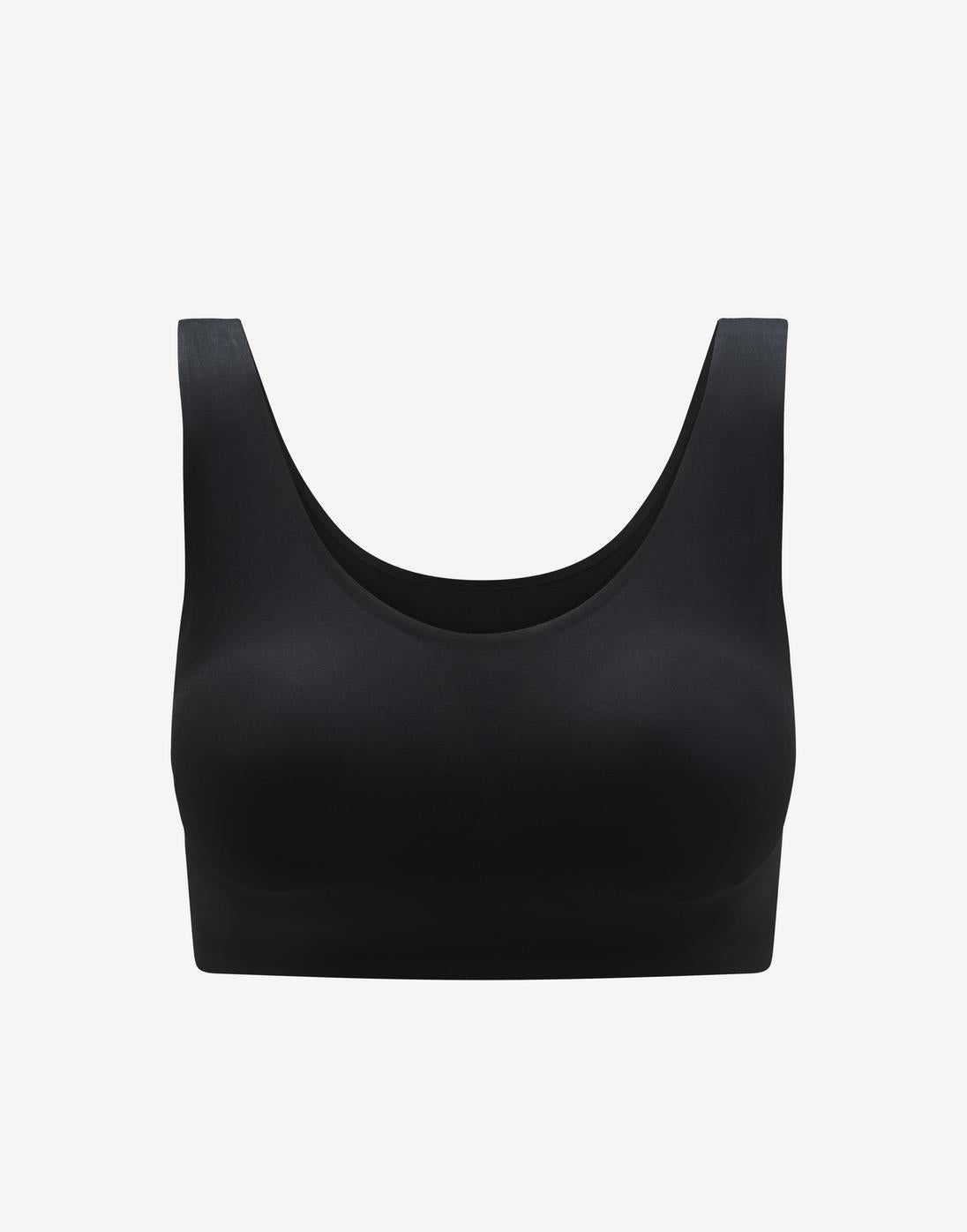Black Smoothing Scoop Wireless Bra - Thirdlove discount