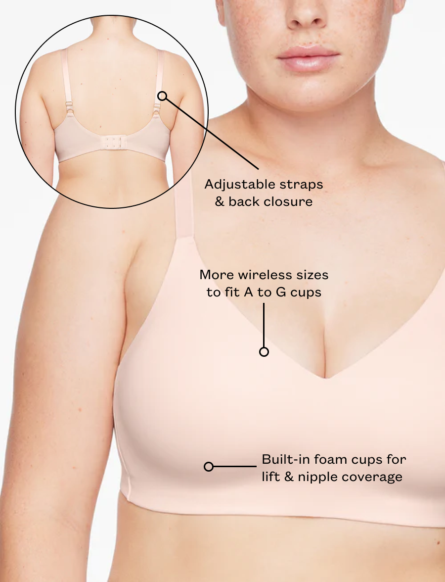 Soft Pink Wireless Bra - Thirdlove US