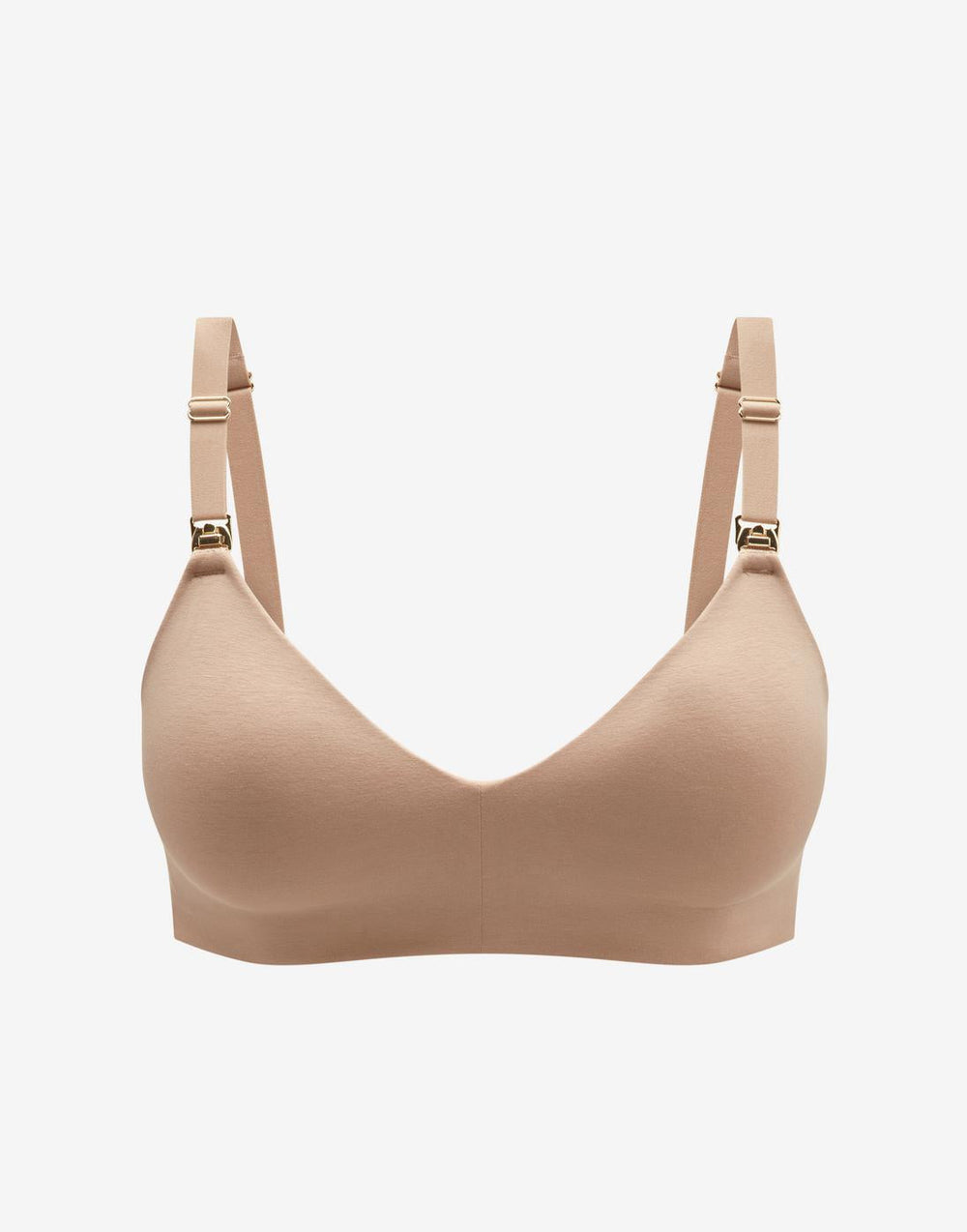 Taupe Organic Cloud Cotton Wireless Nursing Bra| Thirdlove - Thirdlove sale