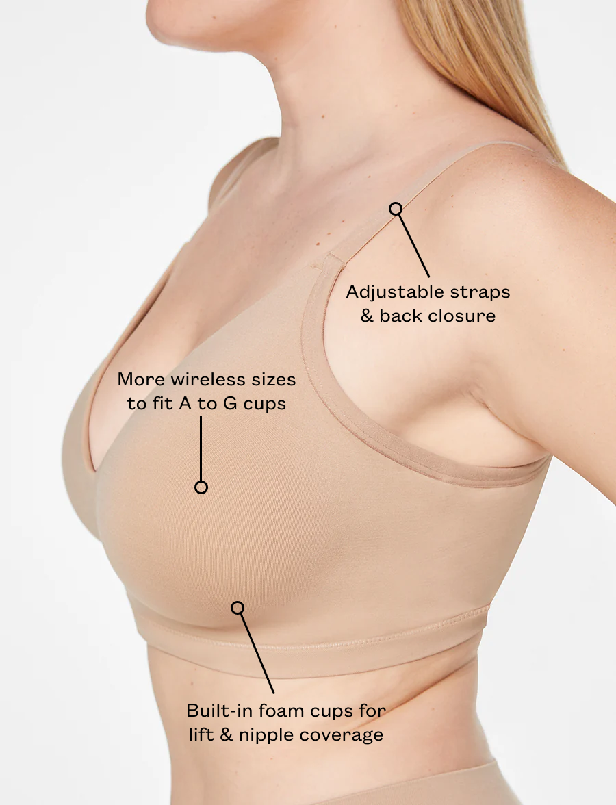 Taupe Form 360 Fit™ Wireless Bra - Thirdlove near me