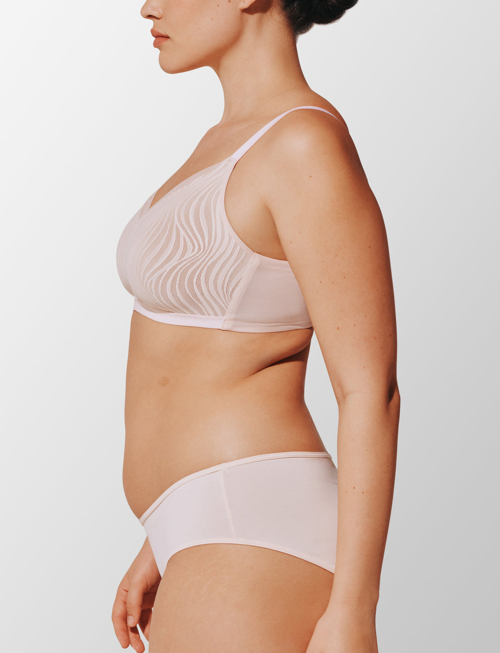 Soft Pink Lace Wireless Minimizer - Thirdlove discount