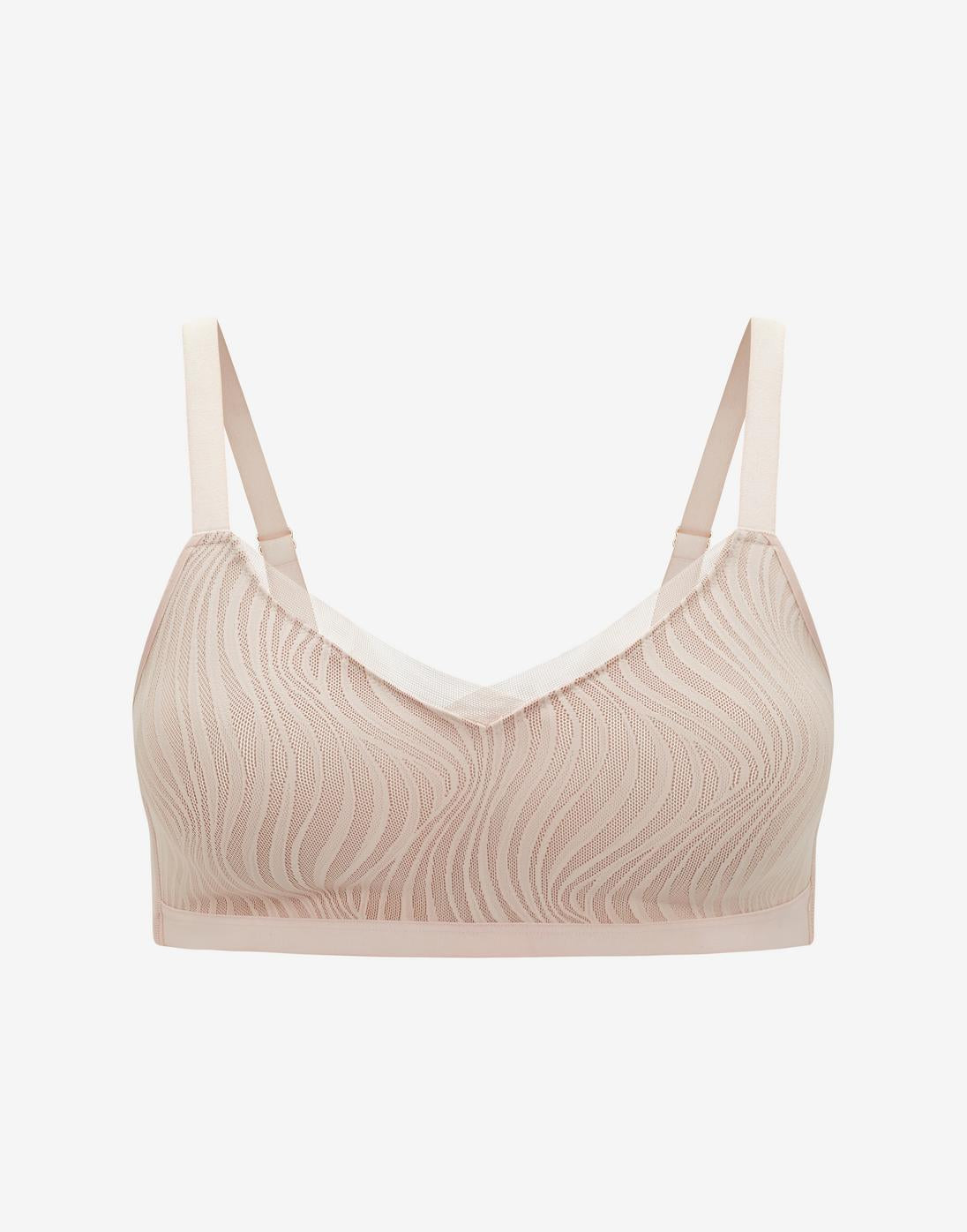 Soft Pink Lace Wireless Minimizer - Thirdlove discount