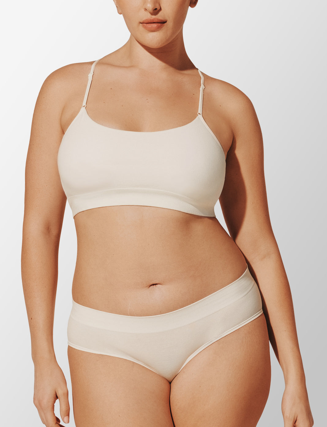 Sea Salt Seamless Cloud Cotton Wireless Bralette - Thirdlove for sale