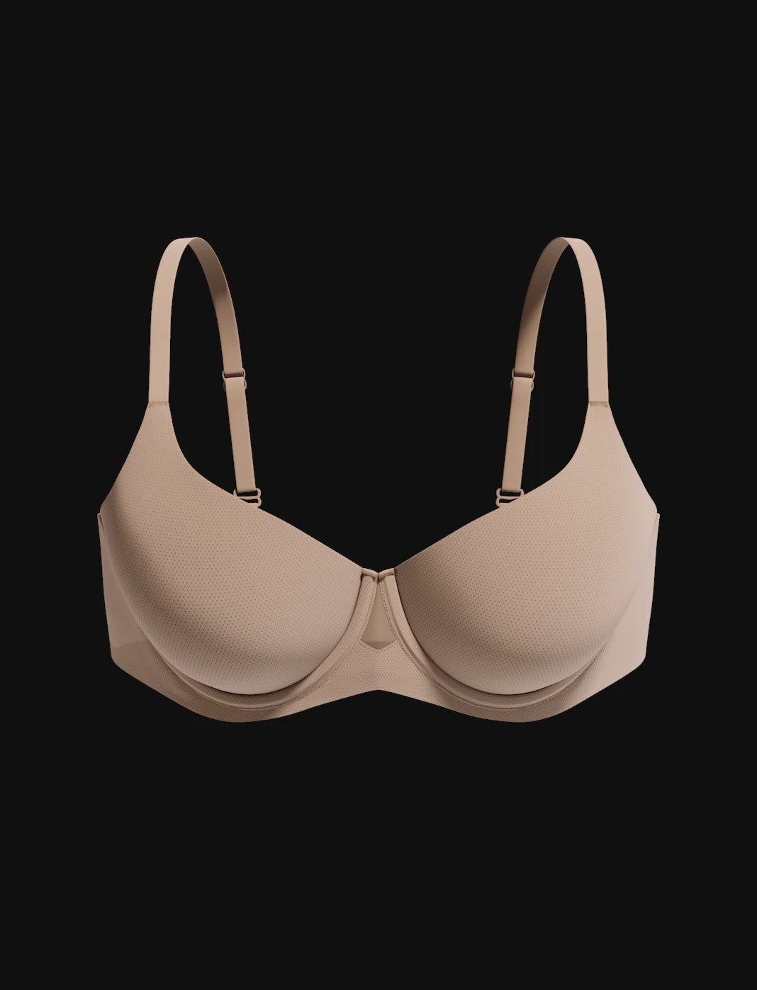 Thermoregulating Wireless Cooling Bra in Taupe - Cooling Bra For Menopause in Nude - Thirdlove US
