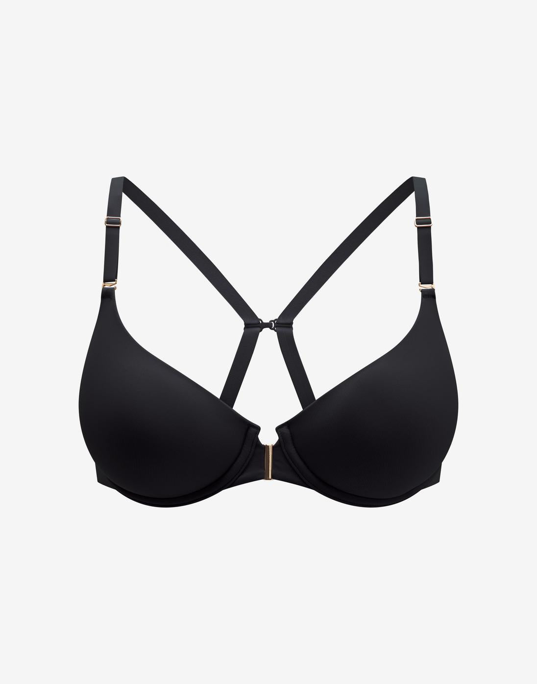 Black ComfortStretch Front Close T-Shirt Bra - Thirdlove online